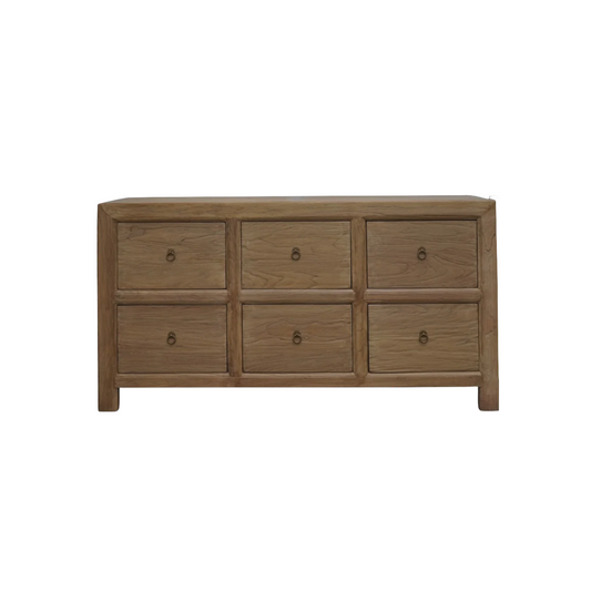 Reid 6 drawer Reclaimed Wood Sideboard