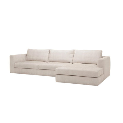 Cello Two-Piece Sectional with Right Arm Facing Chaise - Coda Beach