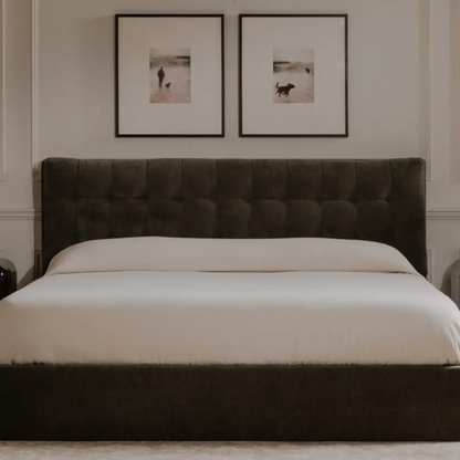 Selena Storage Bed - Olive