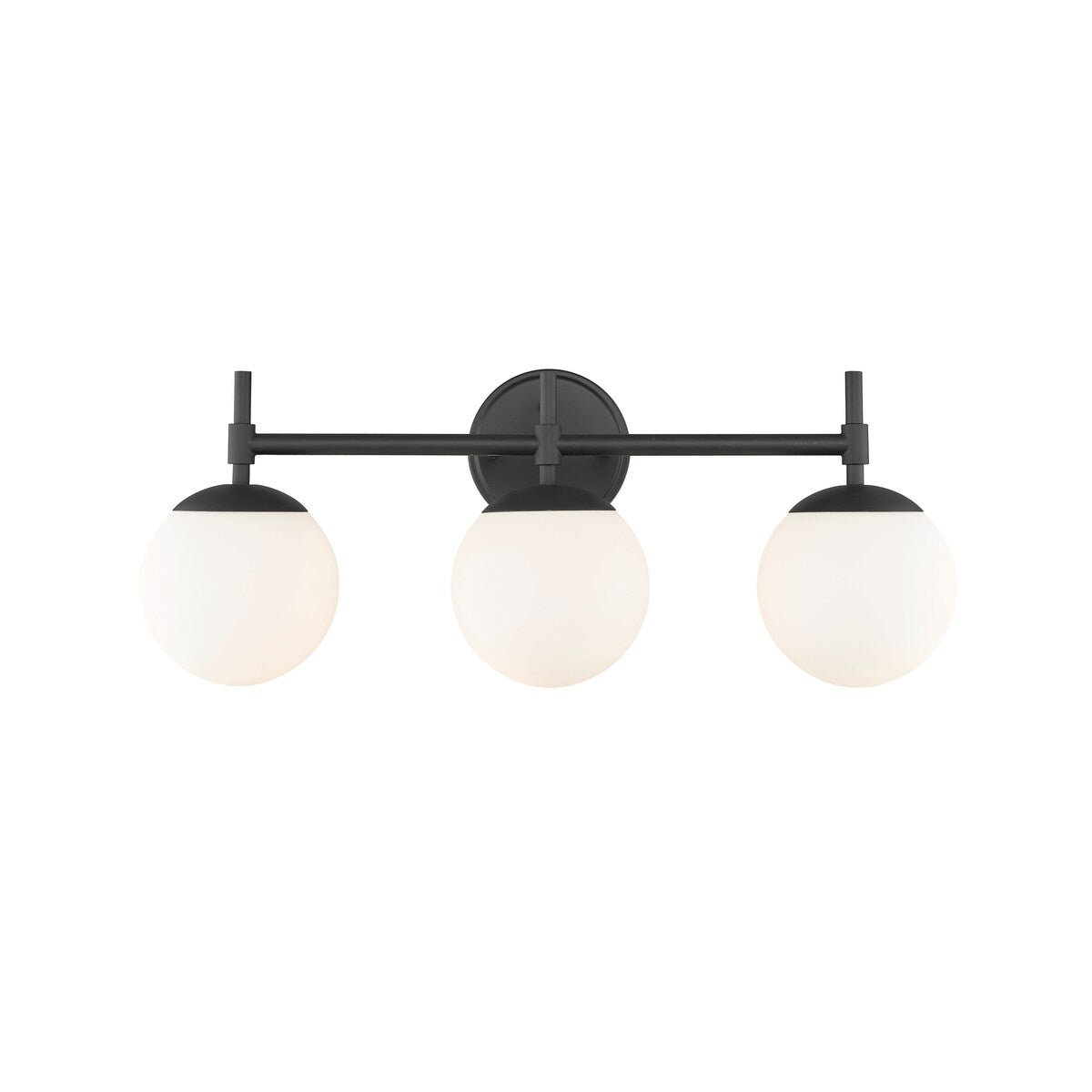 929 Lighting 3 Light Bathroom Vanity Fixture in Multiple Finishes with Opal Glass Shades