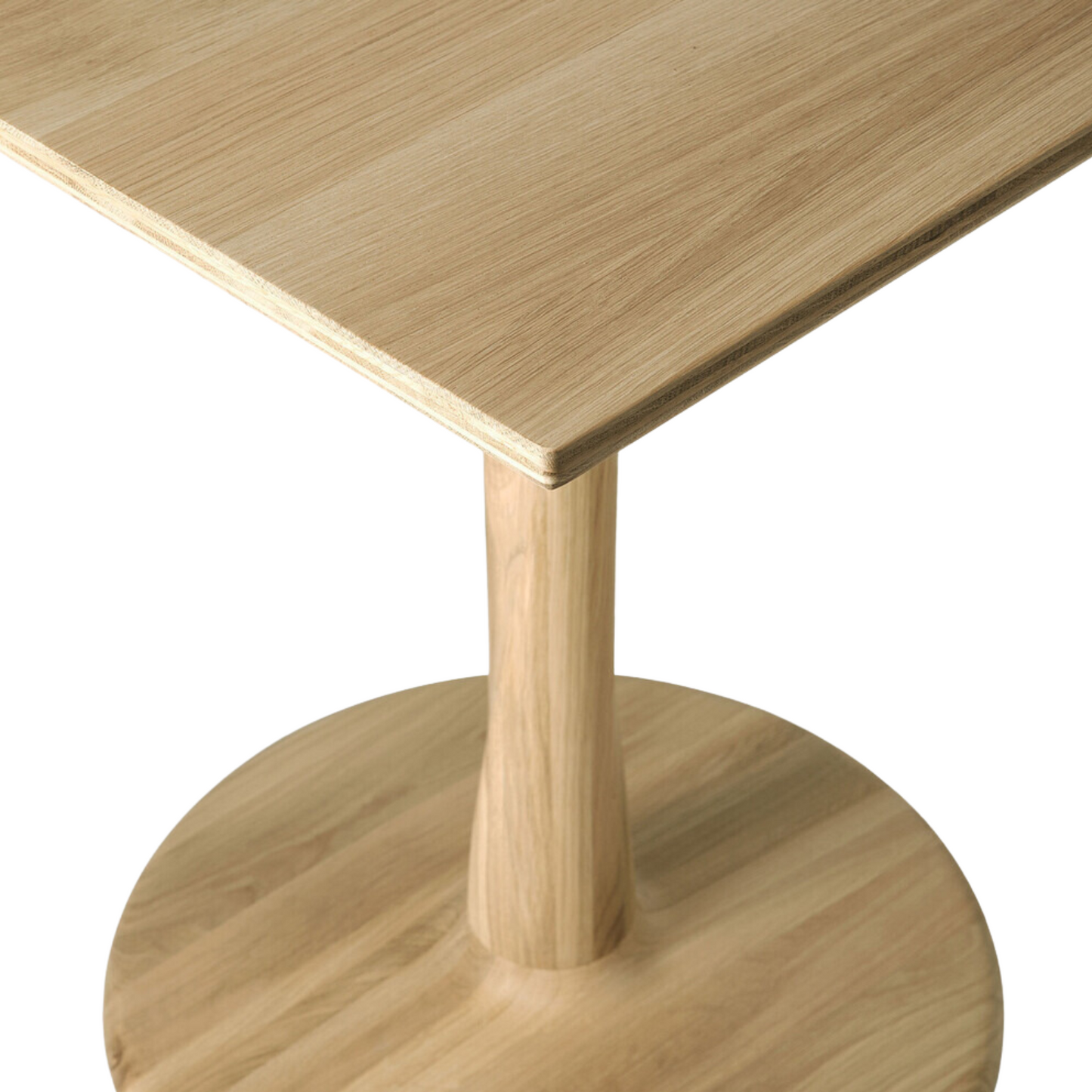 Torsion Square Dining Table - Oak