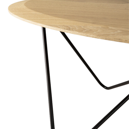 Oak Orb Coffee Table