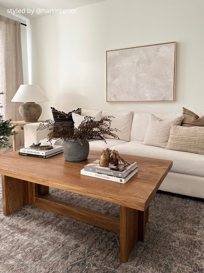 Erie Coffee Table - Dark Smoked Oak