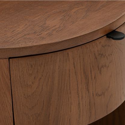Niko Nightstand - Dark Oak