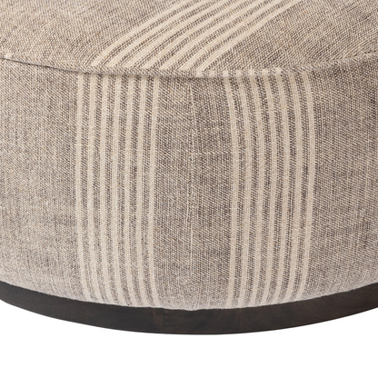 Sinclair Large Round Ottoman