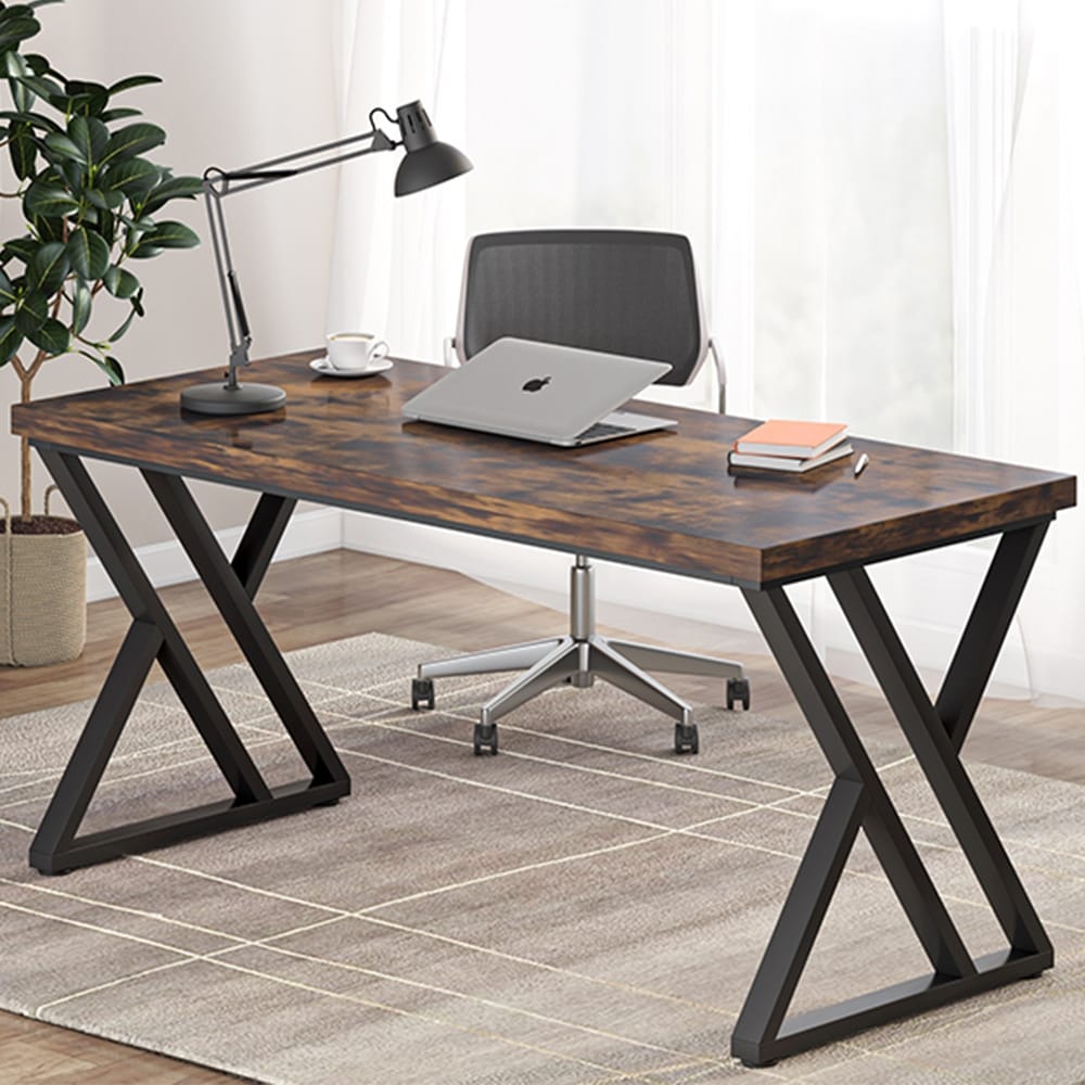 55 Heavy Duty Computer Desk, Office Desk