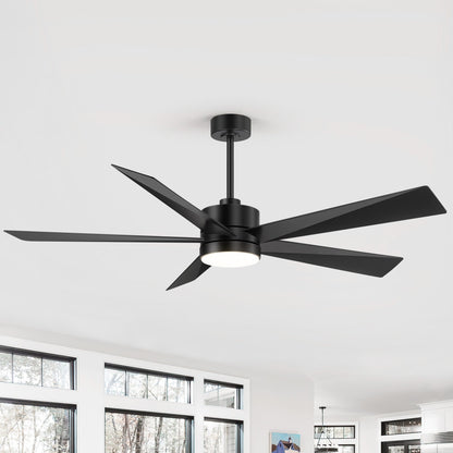 Breezary 65/52/42 5-Blade LED Ceiling Fan with Light Kit and Remote