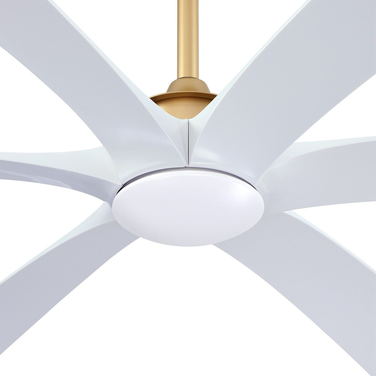 72-inch Driftwood 6-Blade Large DC Ceiling Fan with Light and Remote