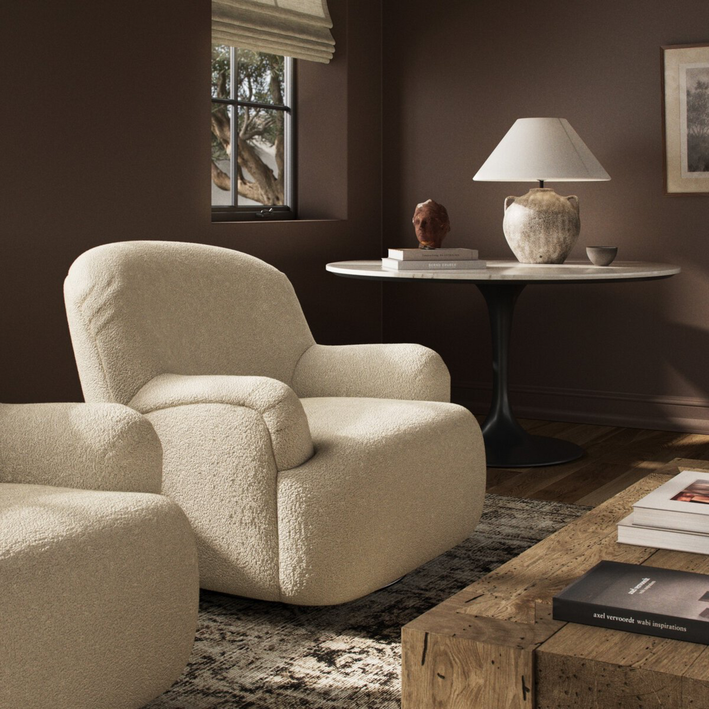 Kadon Chair - Sheepskin Natural