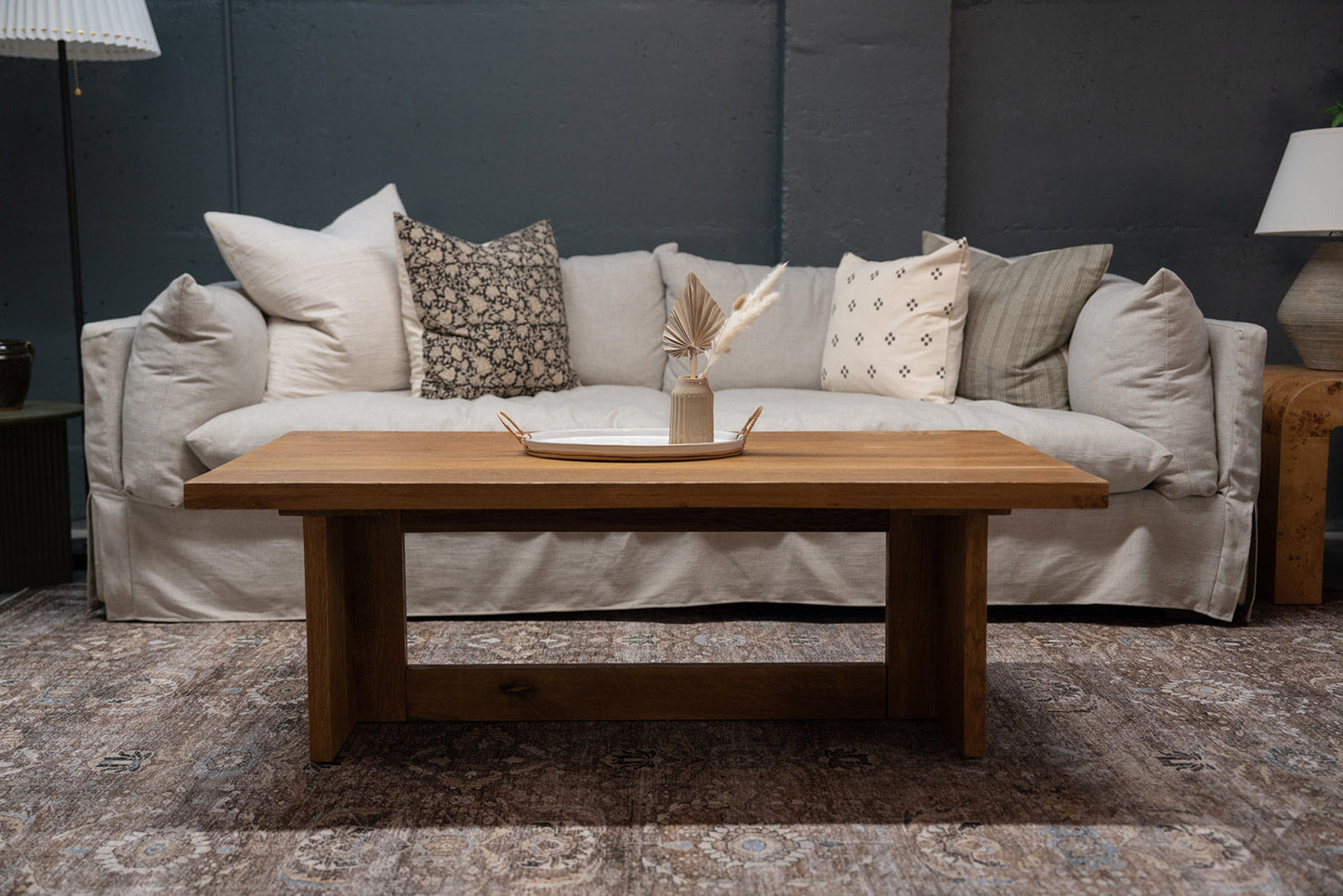 Erie Coffee Table - Dark Smoked Oak