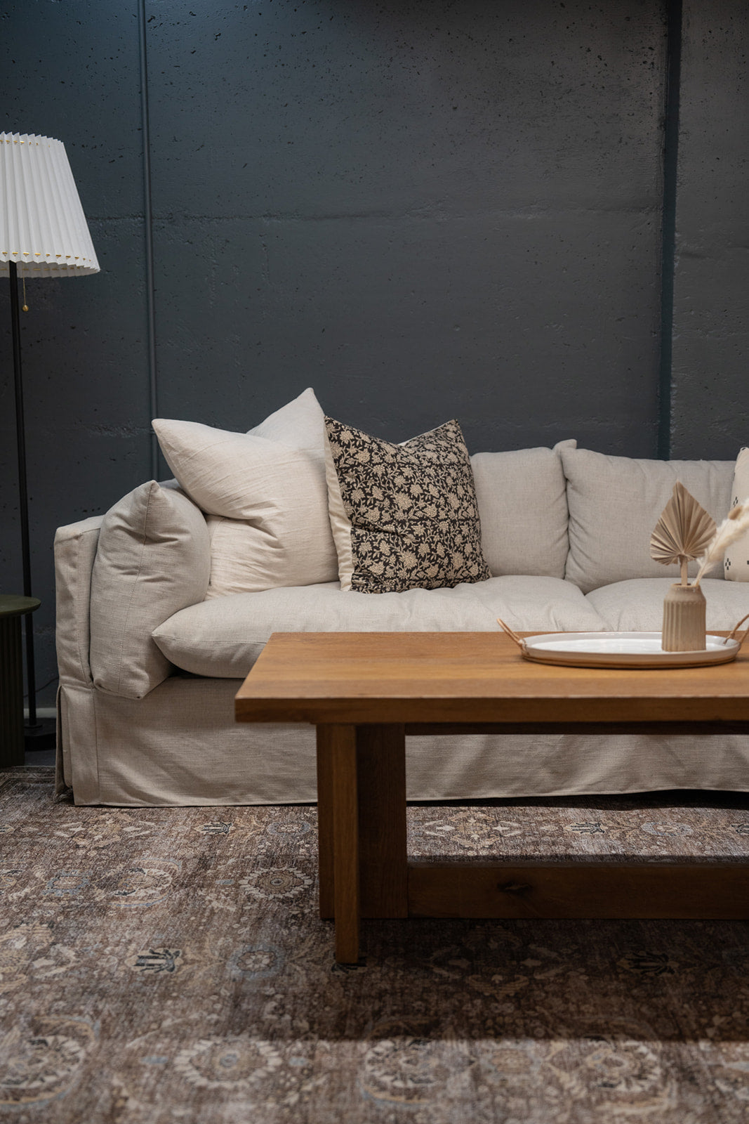 Erie Coffee Table - Dark Smoked Oak