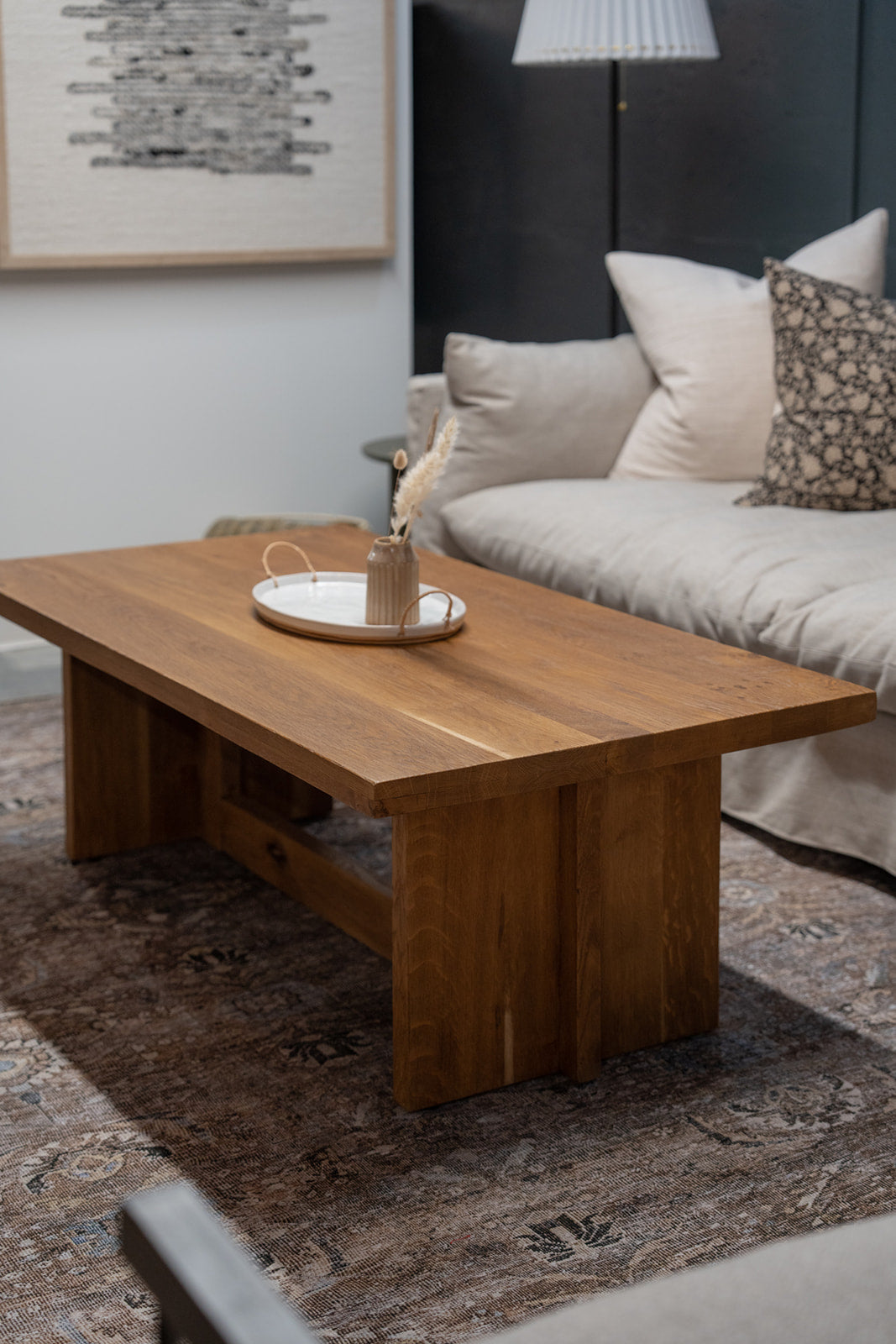 Erie Coffee Table - Dark Smoked Oak