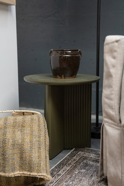 Gus* Modern Odeon End Table - Olive