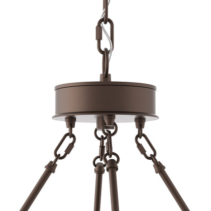 Acroma 12-light Farmhouse 40In Wagon Wheel Chandelier with UL - 40'' D x 138'' H