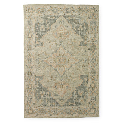 Alexander Home Hand-hooked Traditional Mosaic Wool Rug