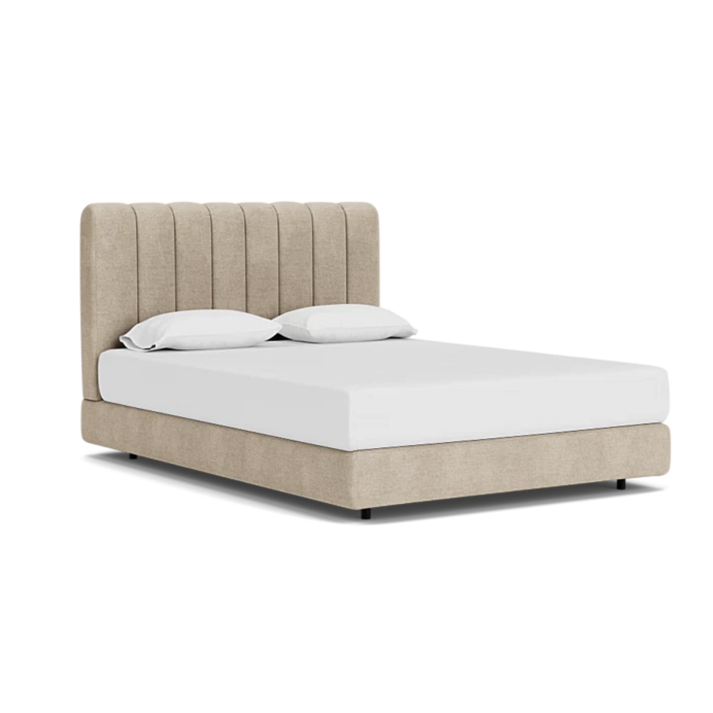 Custom Fabric Stage Queen Bed