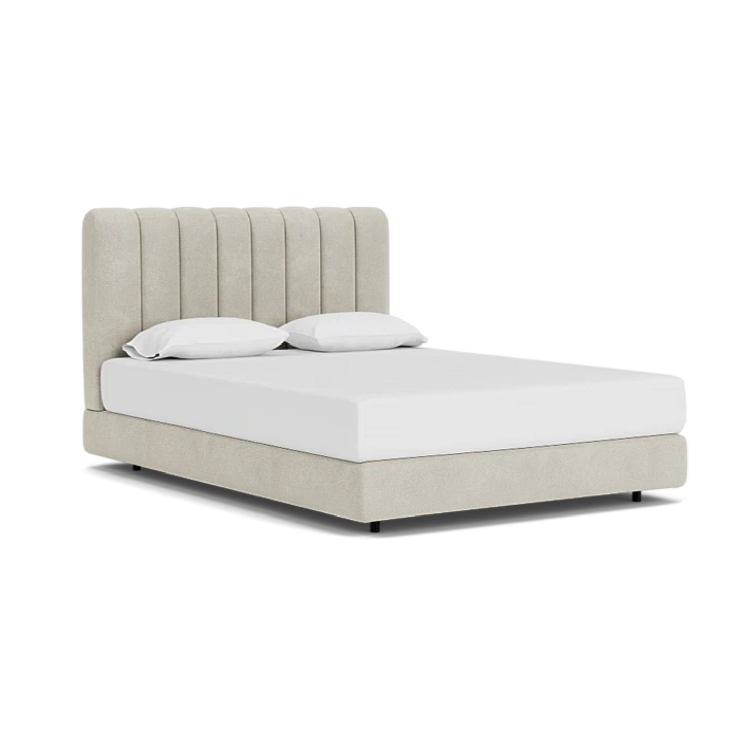 Custom Fabric Stage Queen Bed