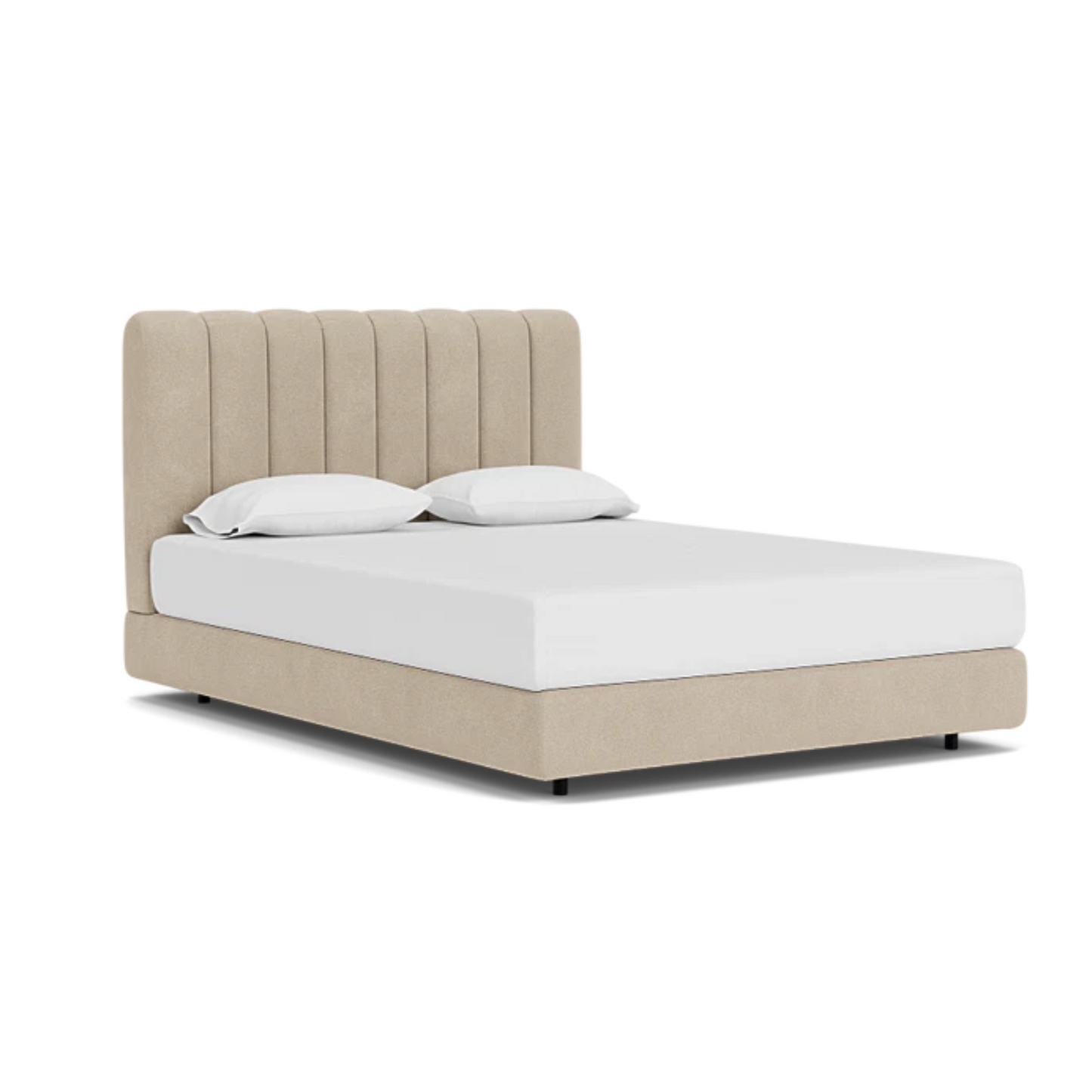 Custom Fabric Stage Queen Bed