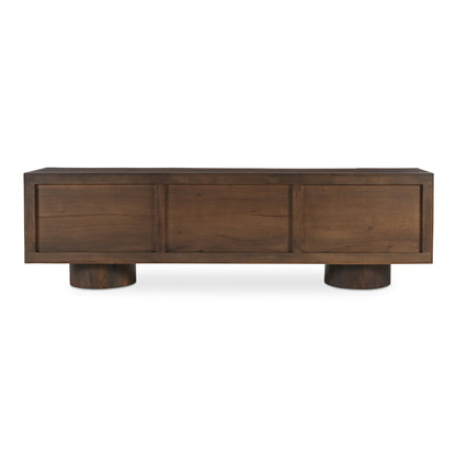 Hollis Media Unit Warm Brown