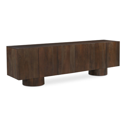 Hollis Media Unit Warm Brown