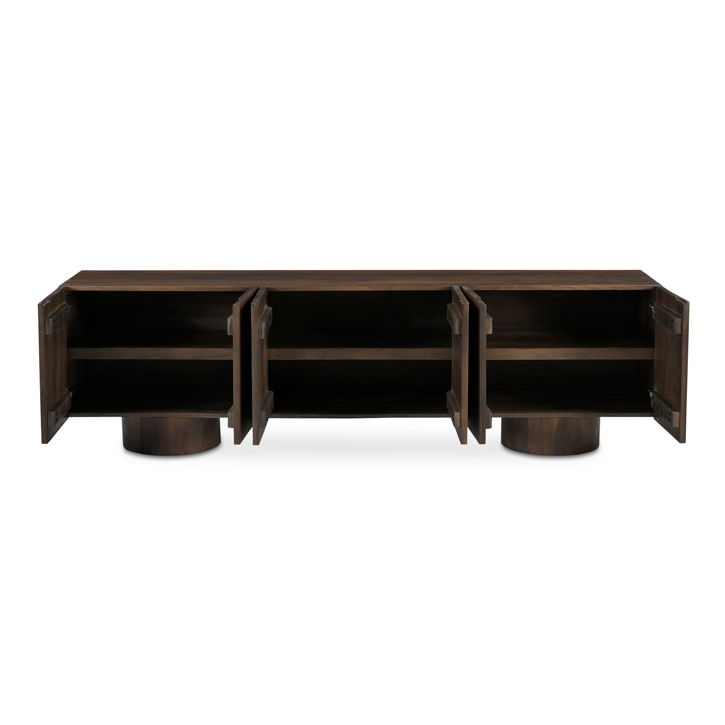 Hollis Media Unit Warm Brown