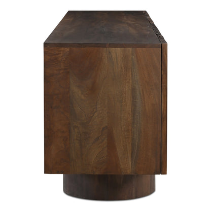 Hollis Media Unit Warm Brown