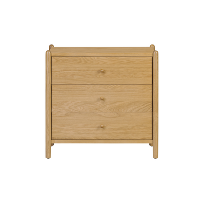 Bailey 3 Drawer Nightstand