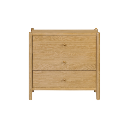 Bailey 3 Drawer Nightstand