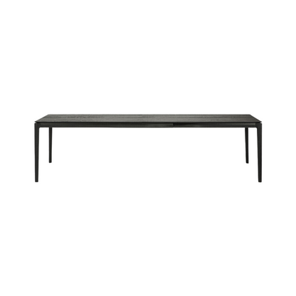 Bok Extendable Dining Table  - Rectangular Oak Black