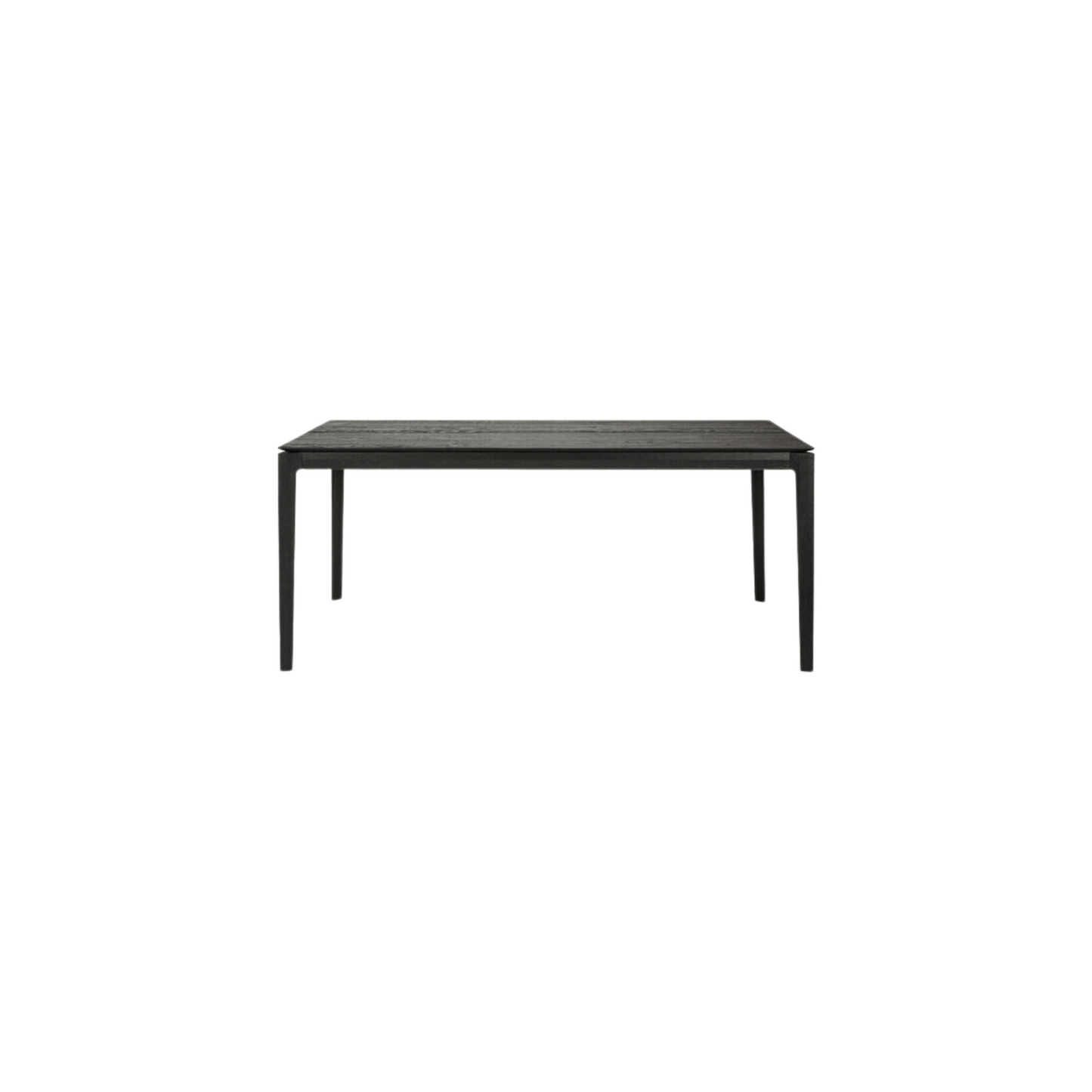 Bok Extendable Dining Table  - Rectangular Oak Black