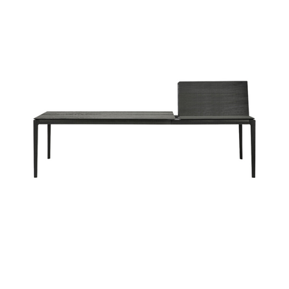 Bok Extendable Dining Table  - Rectangular Oak Black