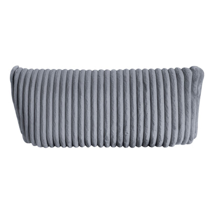 Braidy Corduroy Swivel Glider Manual Reclining Chair