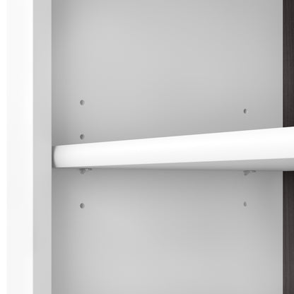 Bush Furniture Somerset Tall 5 Shelf Bookcase with Adjustable Shelves