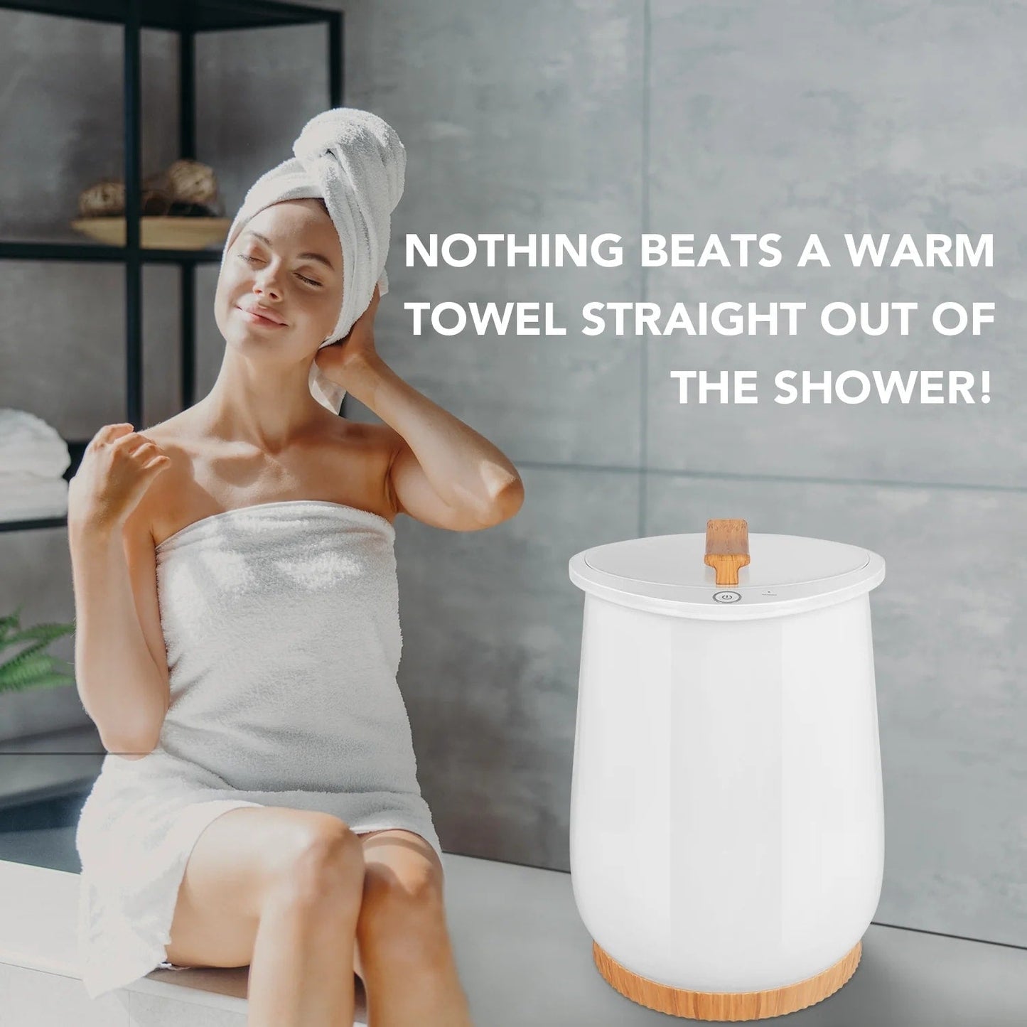 Freestanding Electric Towel Warmer