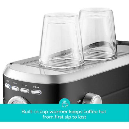 CASABREWS CM5418 Espresso Machine 20 Bar with Milk Frothing Steam Wand