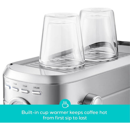 CASABREWS CM5418 Espresso Machine 20 Bar with Milk Frothing Steam Wand