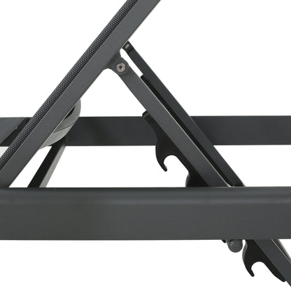 Cape Coral Outdoor Aluminum Chaise Lounge (Set of 2) by Christopher Knight Home - 77.56 D x 25.20 W x 11.80 H