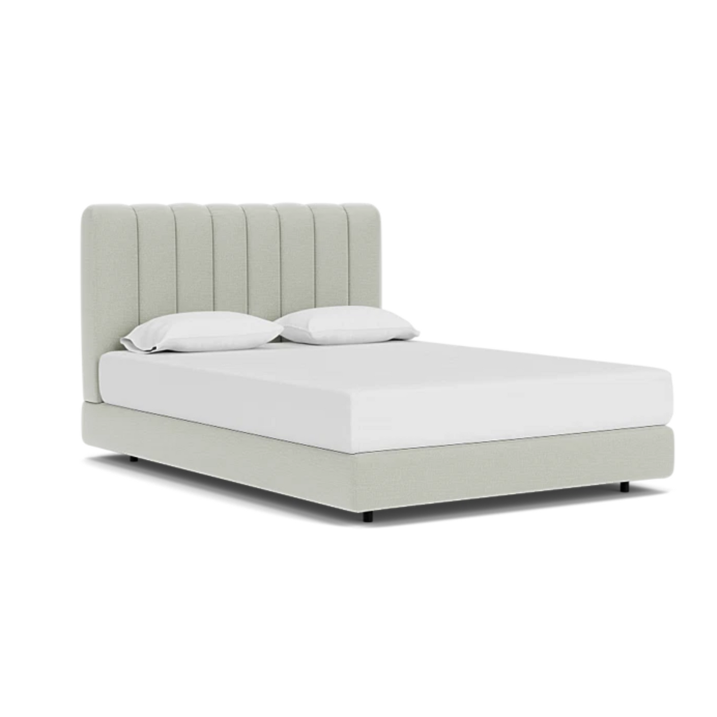 Custom Fabric Stage Queen Bed