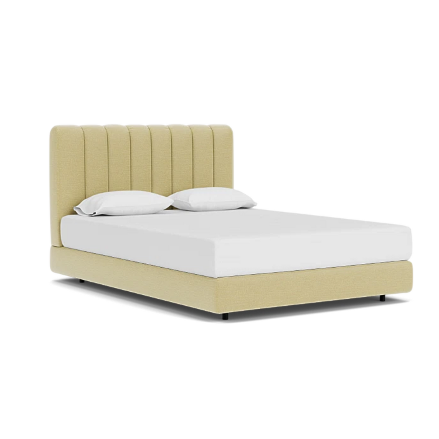 Custom Fabric Stage Queen Bed