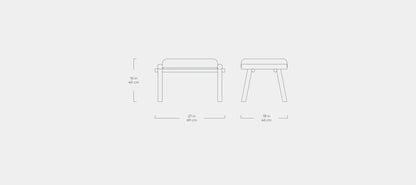 Gus* Modern Labrador Ottoman