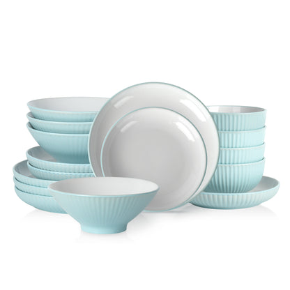 Christian Siriano Lustra Stoneware Dinnerware Set