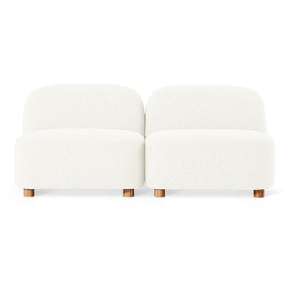Gus* Modern Circuit Modular 2 pc Armless Sofa