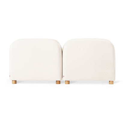 Gus* Modern Circuit Modular 2 pc Armless Sofa