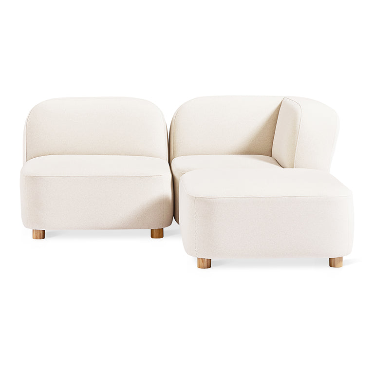 Gus* Modern Circuit Modular 3 pc Sectional