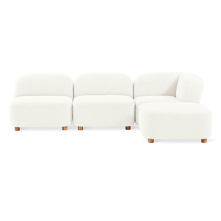 Gus* Modern Circuit Modular 4-pc Sectional
