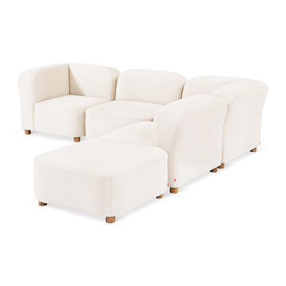 Gus* Modern Circuit Modular 5-pc Sectional