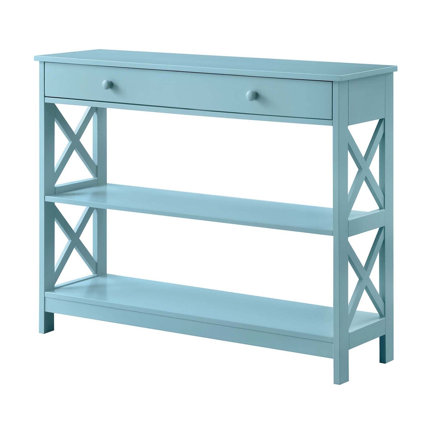 Convenience Concepts Oxford 1 Drawer Console Table with Shelves