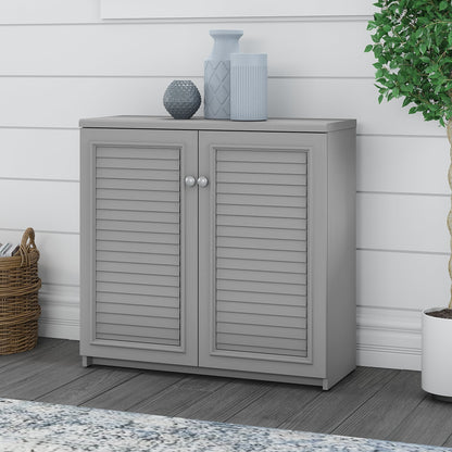 Fairview Storage Cabinet with Doors and Shelves by Bush Furniture - 31.73L x 12.76W x 30.71H