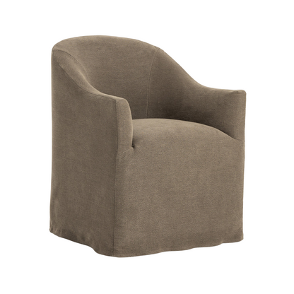 Cove Dining Chair With Casters