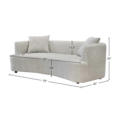 Ingram 93 Curved Sofa